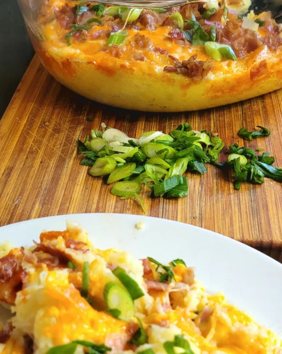 zapiekanka ziemniaczana z puree