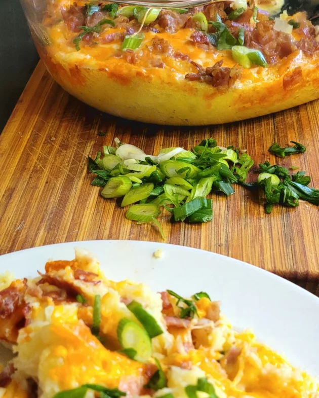 zapiekanka ziemniaczana z puree