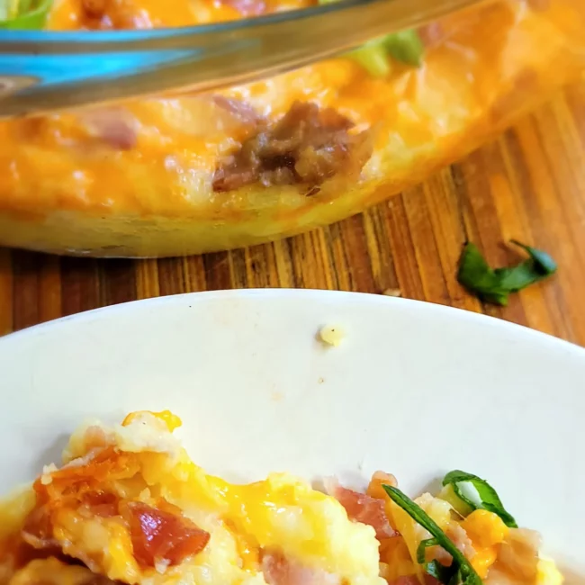 zapiekanka ziemniaczana z puree